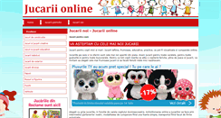 Desktop Screenshot of jucarii-copii.net